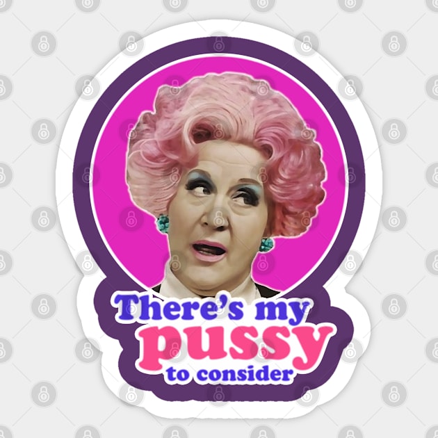 Mrs Slocombe Sticker by NikkiHaley